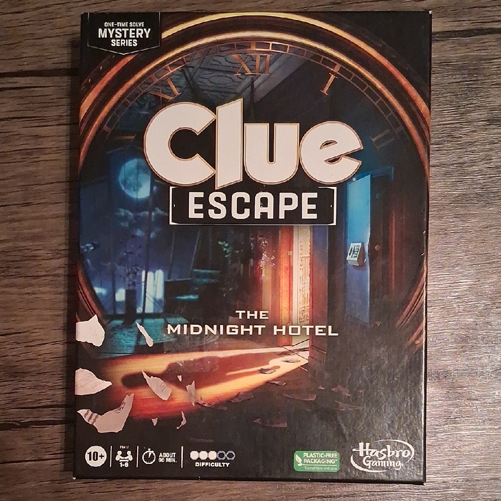 Clue: Escape The Midnight Hotel Game